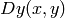 Dy(x,y)