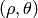 (\rho, \theta)