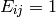 E_{ij}=1