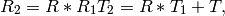 R_2=R*R_1
T_2=R*T_1 + T,