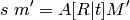 s  \; m' = A [R|t] M'